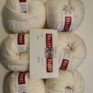6 New Skeins of Valley Yarn